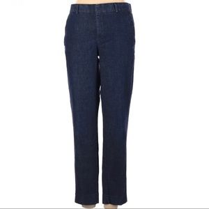 Banana Republic Factory 2 Hampton Denim Ankle Pants Chambray Blue Retail $59